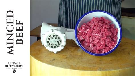 Mince Your Own Beef How To Use A Hand Mincer Youtube