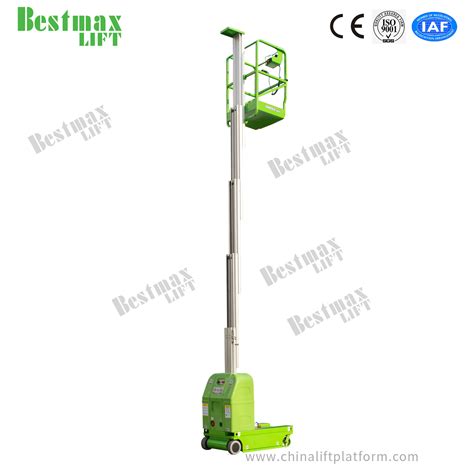 Ce Certified Self Propelled Vertical Lift With Small Wheel China