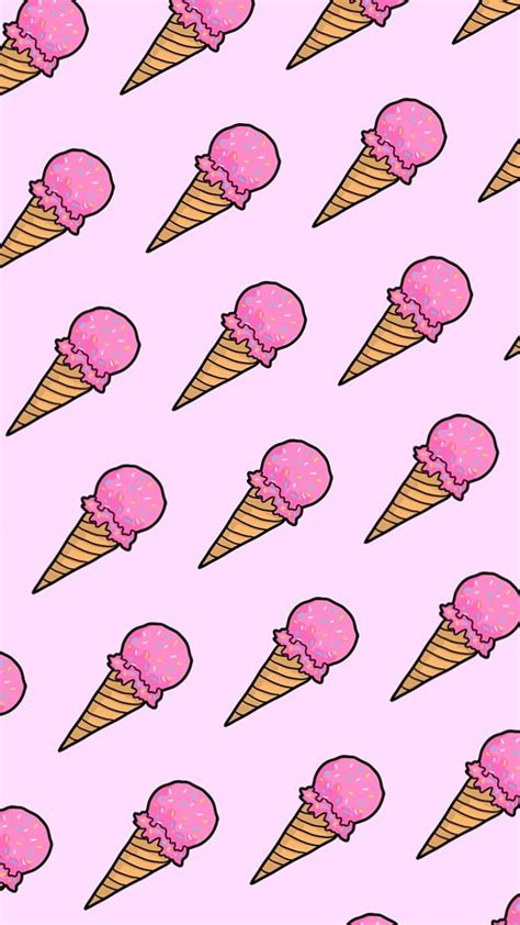 Cute Ice Cream Cone Backgrounds