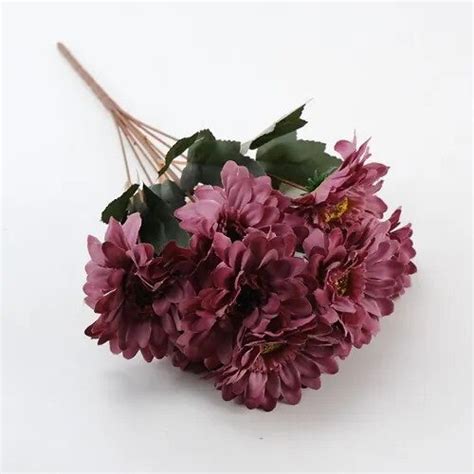 Buchet Artificial Gerbera Mov 45cm Emagro