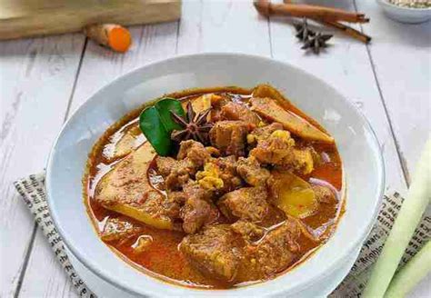 Gulai Cancang Khas Minangkabau Dengan Cita Rasa Pedas Dan Gurih Menu