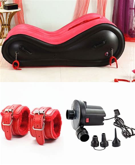 Sex Furniture Inflatable Sofa Sexy Bed Chair Pvc Flocking Sm Products