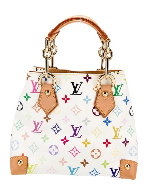 Louis Vuitton X Takashi Murakami Monogram Multicolore Speedy 30 White Handle Bags Handbags