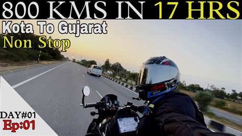 Finally Kota To Gujarat Journey Begins A 2500 Kms Ride Day One