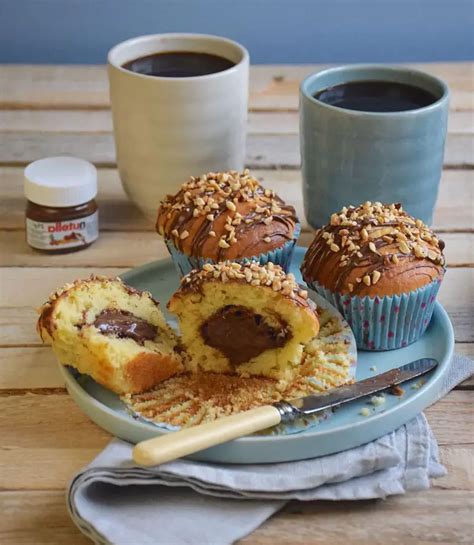 Muffins Au Yaourt Et Nutella Cuisinethermomix Recettes Sp Ciales