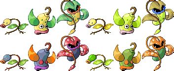 Bellsprout Weepinbell Victreebel Pixel-overs by Axel-Comics on DeviantArt