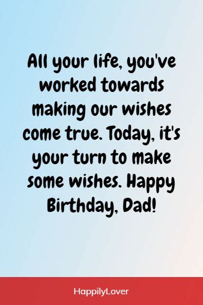 152 Best Birthday Wishes For Dad Quotes And Messages Happily Lover