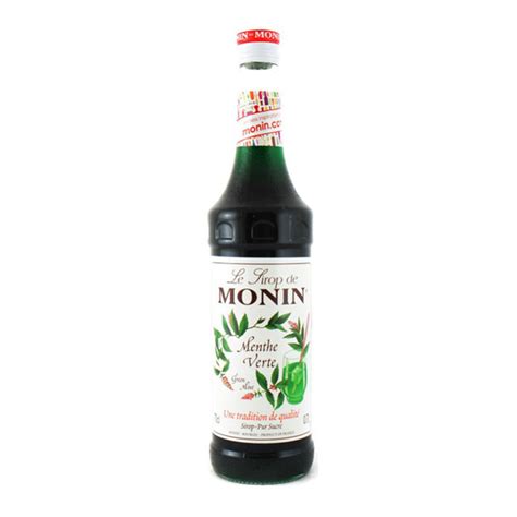 LE SIROP DE MONIN MENTHE VERTE 70CL Top Bevande