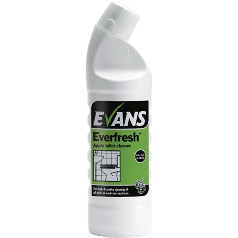 Evans Vanodine Everfresh Apple Neutral Toilet Washroom Cleaner Ltr