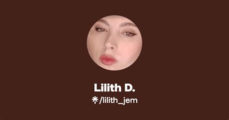 Lilith D Instagram Linktree