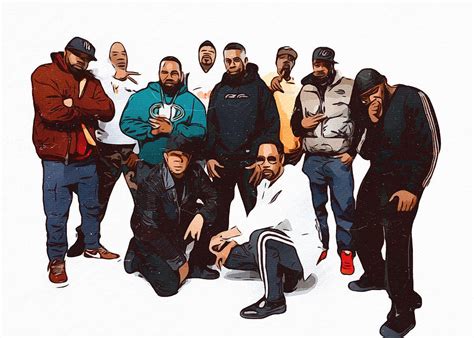 Wu Tang Clan Artwork Painting By New Art