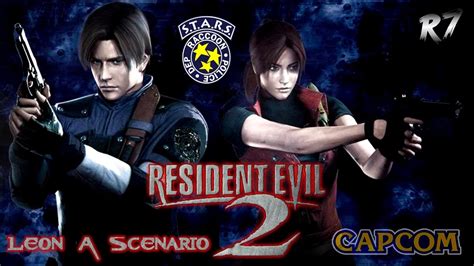 Resident Evil 2 Pc Playthrough With Hq Fmvs Leon A Scenario Hd