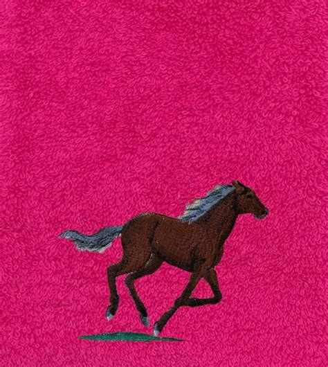 Drap De Bain Cheval Personnalis X