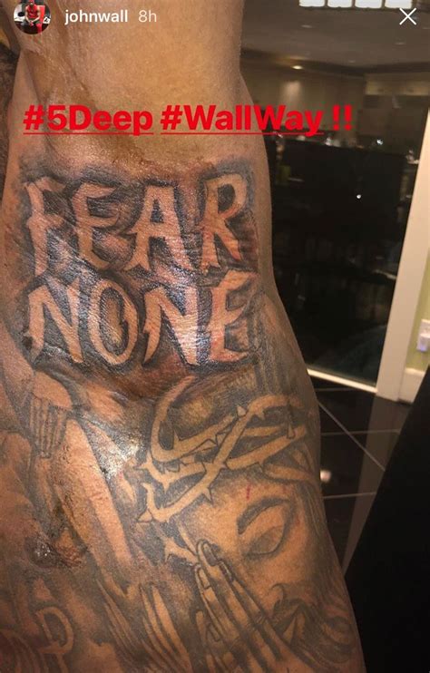 John Wall Tattoos