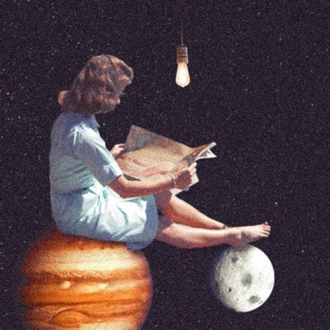 Pin by Sizalia Ribeiro on Ilustrações Vintage space art Soul collage