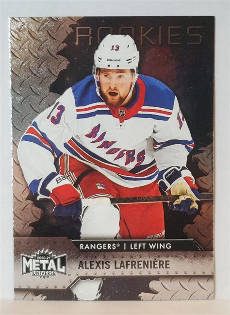 Skybox Metal Universe Rookies Alexis Lafreniere Rc For