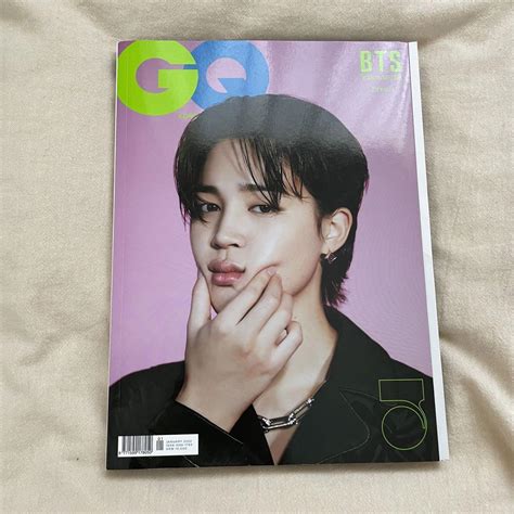 Bts ジミン 雑誌 表紙 Gq メルカリ