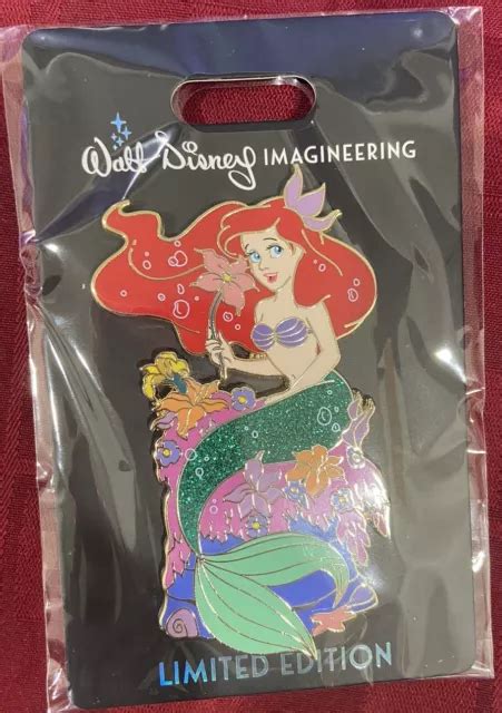 Wdi Mog Princesse H Ro Nes Disney Fleurs Fleurs Filles Pingle Ariel