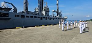 Ins Delhi And Shakti Make Port Call At Malaysia S Kota Kinabalu