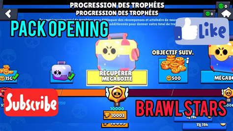 Pack Opening Brawl Stars Je Fais Top Youtube