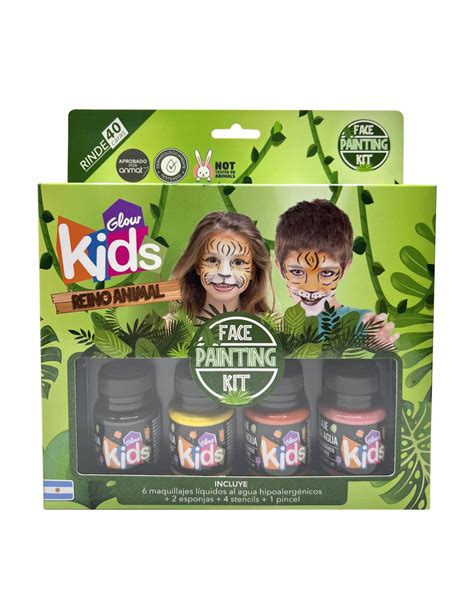 Face Painting Kit Reino Animal