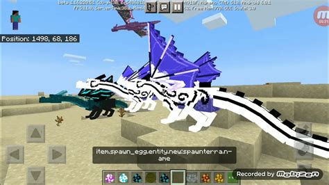 Minecraft Pe Mod Dragon Mounts 2 😎😮 Youtube