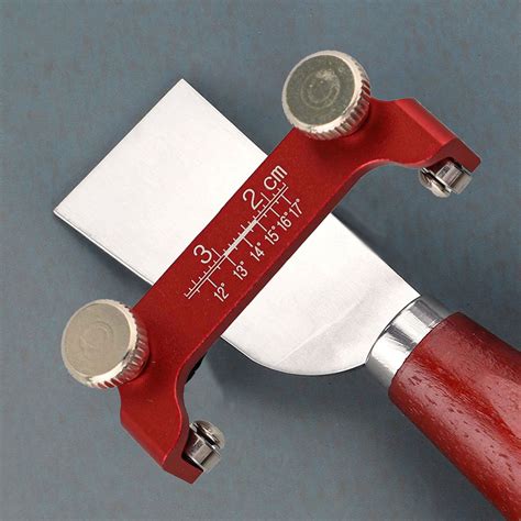 Fixed Angle Sharpening Frame Sharpener With Auxiliary Scale For Planer