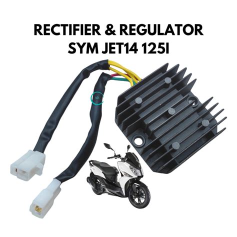 Motor Sym Jet I Jet I Rectifier Regulator Rectifire Charger