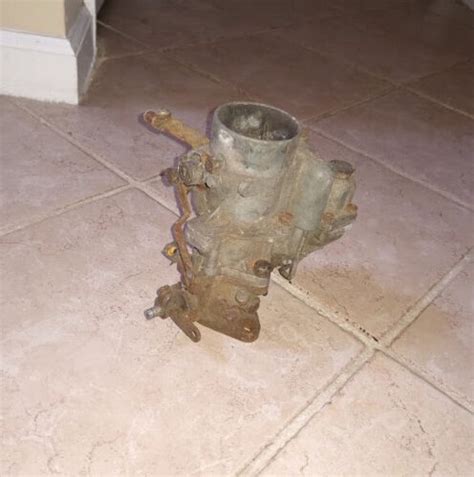 Carter Wa Barrel Single Barrel Carburetor Carb Ebay