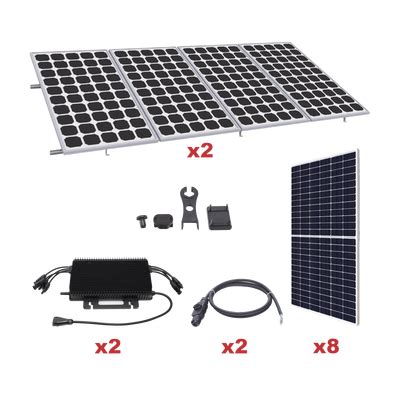 KITHMS4K550SP HOYMILES Kit Solar para Interconexión de 4 4KW de