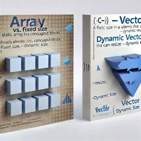 Arrays Vs Vectors In Modern C A Detailed Comparison With Examples