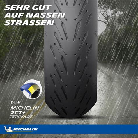 Michelin Road 5 190 55 ZR17 TL 75W Hinterrad M C ReifenDirekt De