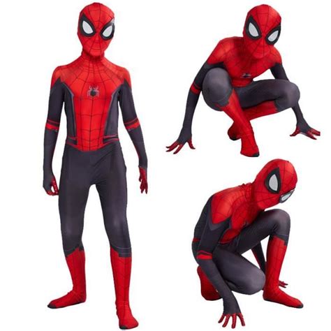 Déguisement Enfant SpiderMan Far From Home FINDPITAYA Costume