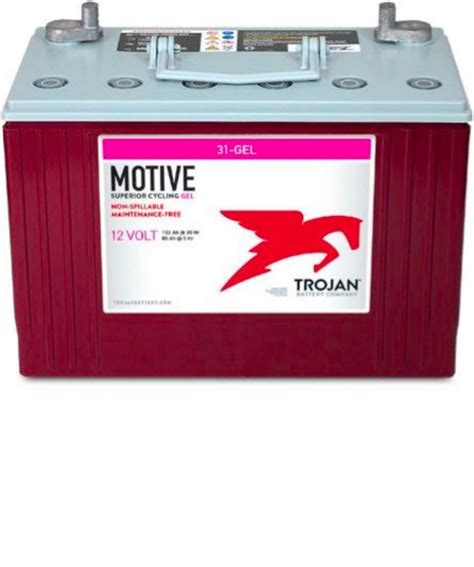 Batería TROJAN 31 GEL Deep Cycle 12V 102Ah Baterías Berrocal