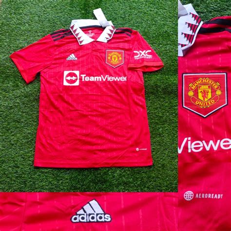 Jual Jersey Baju Bola Mu Home Official Grade Ori Shopee