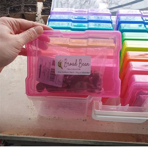 Seed Storage Boxseed Casegardening Boxseed Saver Boxgardening T