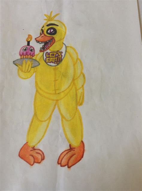 Chica The Chicken Fnaf 1 By Mlplover1987 On Deviantart