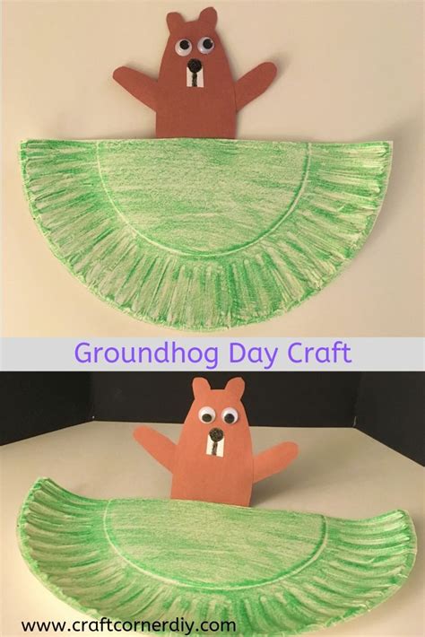 Groundhog Day Craft Groundhog Day Ground Hog Day Crafts