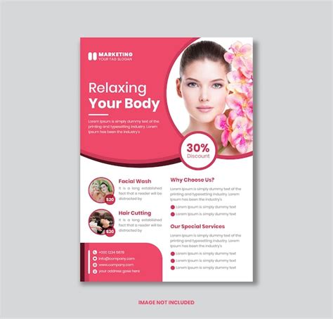 Premium Vector Beauty Spa Flyer