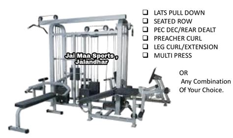 Station Multi Gym At Rs Multi Station Gym Equipment In