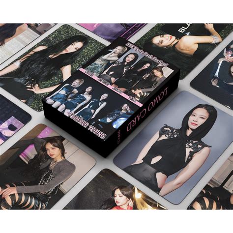 Thẻ Lomo Card Blackpink Bo Góc Born Pink Forever Young Album Thần Tượng