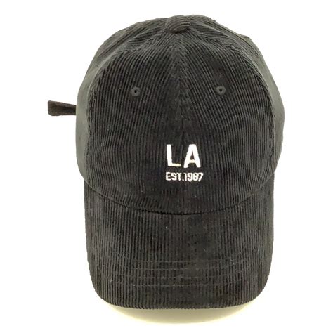 LA CORDUROY BASEBALL CAP – ALAND USA