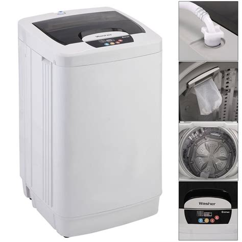 Giantex Small Compact Portable Washing Machine 2 Cu Ft Fully Automatic