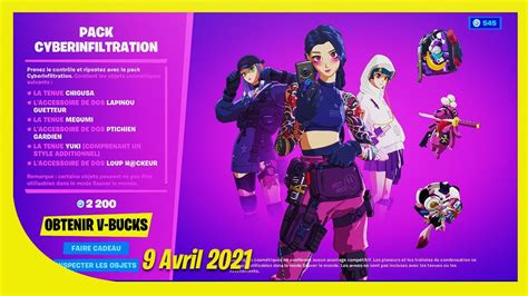 Boutique Fortnite Du 9 Avril 2021 Item Shop April 9 2021 Youtube