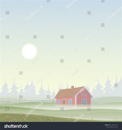 Foggy Day Stock Vector (Royalty Free) 1378551626 | Shutterstock