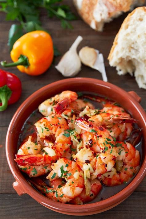 Gambas Al Ajillo Recipe Spanish Garlic Shrimp Recipe Tapas