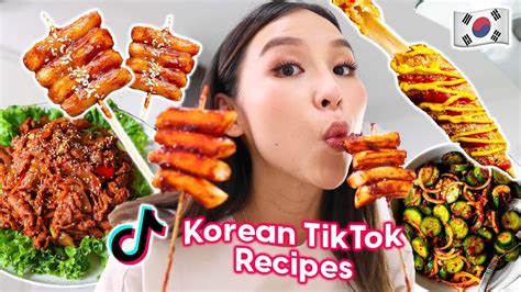 Tiktok Cooking Compilation Korean Food Off