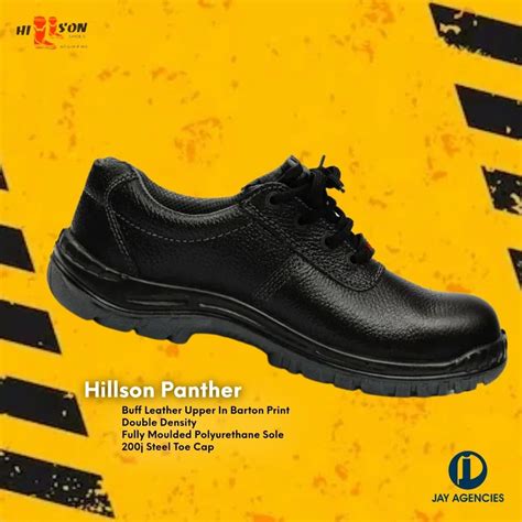 Hillson Panther Safety Shoes At ₹ 1400pair Hillson Work Shoes In