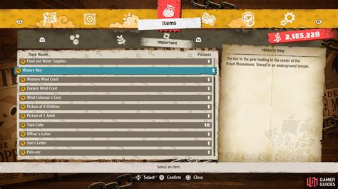 Key Items - Key - One Piece Odyssey Database | Gamer Guides®