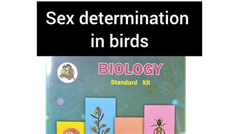 Part16 Sex Determination In Birds Inheritanceandvariation Standard12